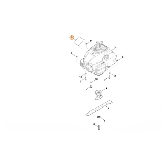 STIHL  Tabliczka znamionowa RM 2 R 6357 967 1501